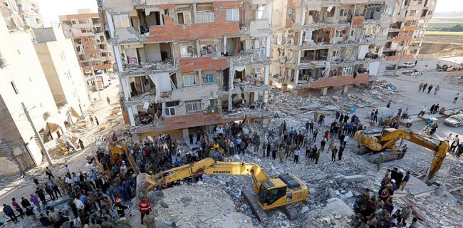 Gempa Magnitudo 5,9 Di Iran Tewaskan 5 Orang