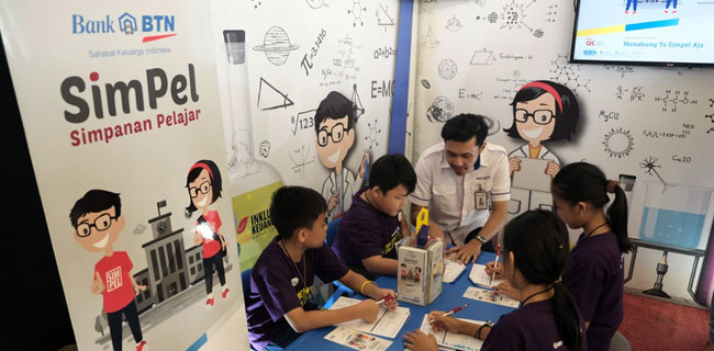 Bidik Pelajar, BTN Promosikan Tabungan SimPel Di Ajang Science Day