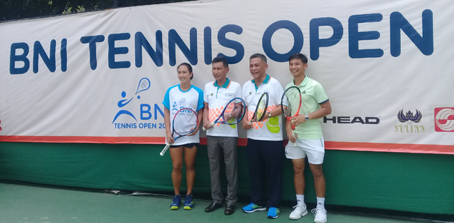 Jelang SEA Games, PB Pelti Bersama BNI Gelar Tennis Open 2019 Effective Trainning