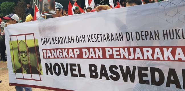 Setelah Penyiram Air Keras Terungkap, Giliran HAM Indonesia Demo Penjarakan Novel Baswedan