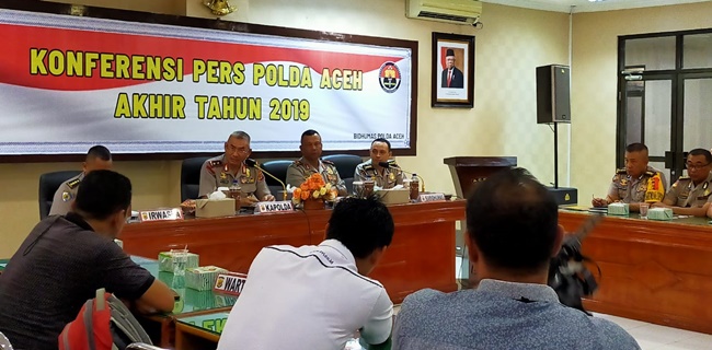 Selama 2019, Polda Aceh Pecat 82 Personel Karena Narkoba