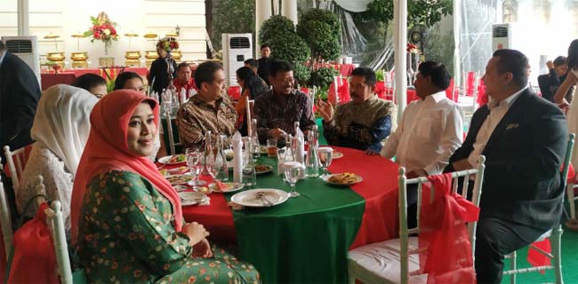 Menkominfo <i>Open House</i> Natal, Pembantu Jokowi Ramai Berdatangan