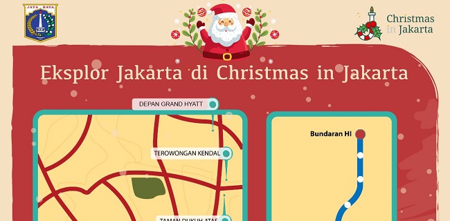 Christmas Carol, Pemprov DKI Jakarta Sajikan Semarak Natal Seperti Di Luar Negeri