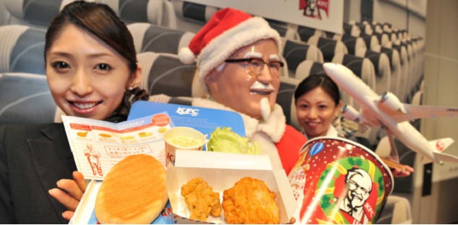 Ayam Goreng KFC Selalu Jadi Primadona Dalam Perayaan Natal Di Jepang,<i> Kok</i> Bisa?