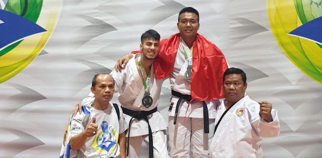 Dua Emas Dari Brazil Bukti Karate Tradisional Indonesia Berkembang