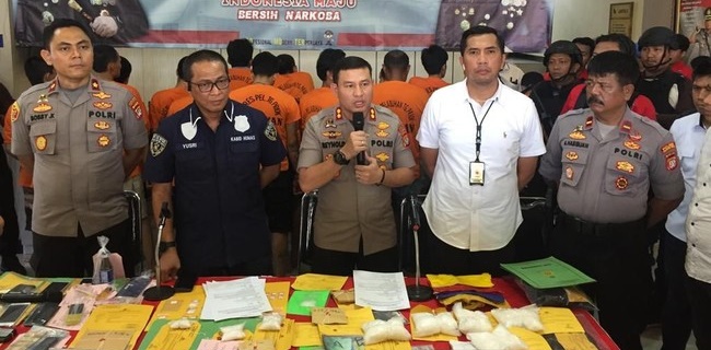 Operasi Tiga Bulan, Polres Tanjung Priok Tangkap 44 Pelaku Narkoba
