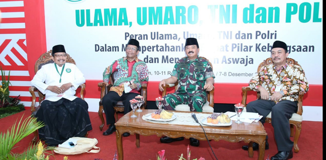 Di Hadapan Ulama, Panglima TNI Pastikan Jaga Stabilitas Keamanaan Negara