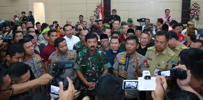 Kapolri Optimis Natal Dan Tahun Baru Di Sulut Berlangsung Kondusif