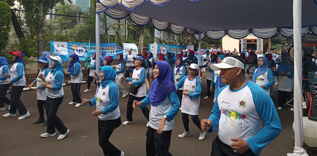 Peringati Hari Ibu, Ikatan Keluarga Wartawan Indonesia Gelar Fun Walk 2019