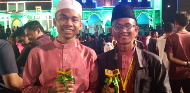 Hobi Sepak Bola, 2 Mahasiswa Tahfiednomic Tazkia Raih Prestasi Di MTQ Provinsi Riau