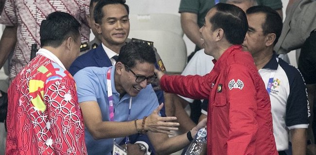Jokowi Dan BG Singgung Sandi Jadi Presiden 2024 Cuma Candaan