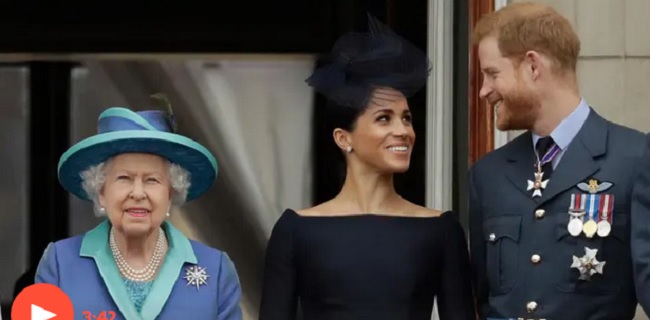 Harry Dan Meghan Mau Angkat Kaki Dari Istana, Ratu Elizabeth Gelar Pertemuan Darurat