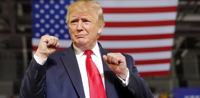 95 Persen Partai Republik Setuju Trump Maju Pilpres Amerika Serikat