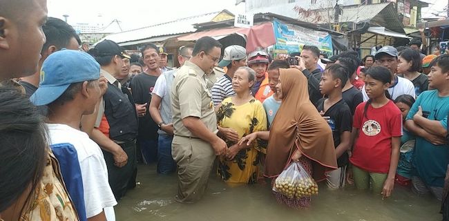 Lieus Sungkharisma: Banjir Jakarta Cara Tuhan Menguji Anies Jadi Presiden