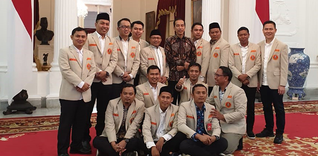 Silaturahmi Dengan Jokowi, Pemuda Muhammadiyah Bahas Keislaman Hingga Bencana Alam