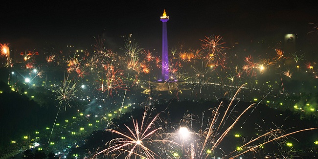 Pesta Tahun Baru Jakarta Hasilkan 125 Ton Sampah, Turun Dari Tahun Lalu