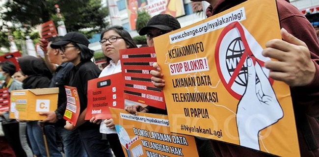 Tim Advokasi Pembela Kebebasan Pers Gugat Jokowi Dan Kemenkominfo Soal Pemblokiran Internet Di Papua