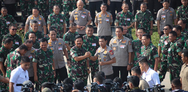 Panglima TNI Dan Kapolri Tegaskan Soliditas Dan Sinergitas Harga Mati Dan Kunci Sukses