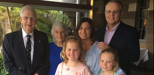 Kabar Duka, Ayah PM Australia Scott Morrison Meninggal Dunia