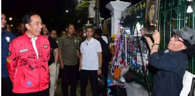 Malam Tahun Baru Di Yogyakarta, Jokowi Senang Melihat Malioboro
