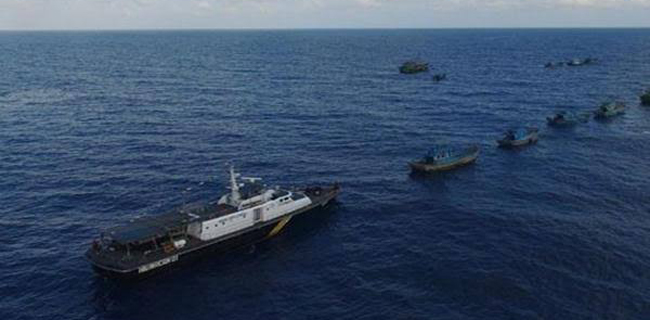 Kapal China Masih Ada, Bakamla: Di Radar Hanya Beberapa Saat Cek Lapangan Jumlahnya 50-an