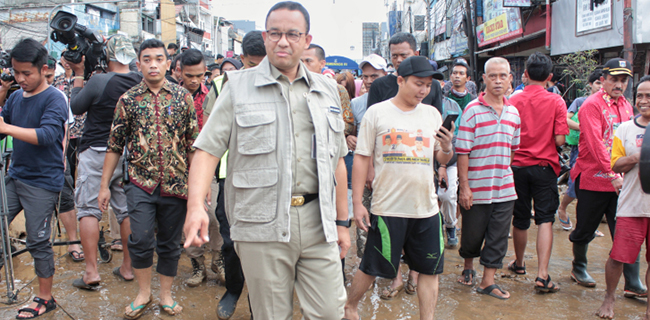 Siap Bantu Pemkot Bekasi Tangani Sampah Pasca Banjir, Anies: Ini Bukan Republik Jakarta