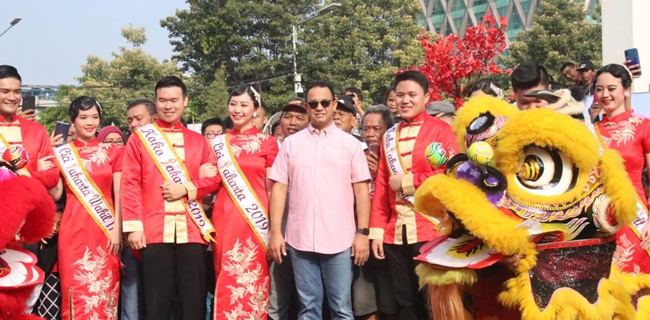 Jakarta Imlekan 2020, Anies: Hidupkan Festival Sesuai Budaya Dan Tradisi