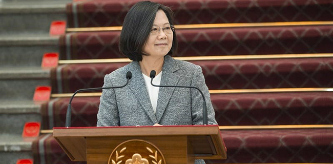 Perkuat Demokrasi, Presiden Taiwan Implementasikan UU <i>Anti-infiltration Act</i>