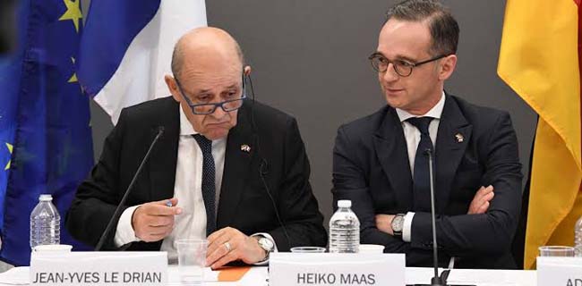 Bahas Ketegangan AS-Iran, Menlu Perancis Telepon Menlu Jerman Dan China