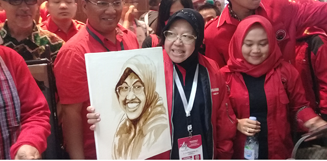 Dipuji Megawati, Risma: Saya Pantang Meminta Jabatan