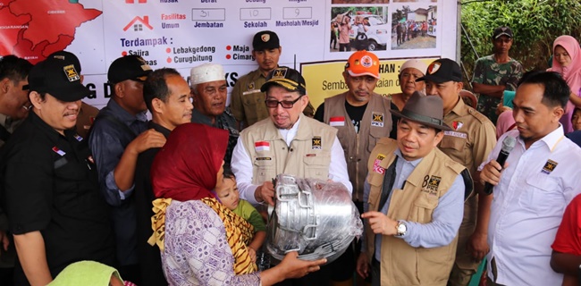 Kunjungi Korban Lebak, PKS Minta Pemerintah Percepat Pemulihan Bencana Banjir Bandang