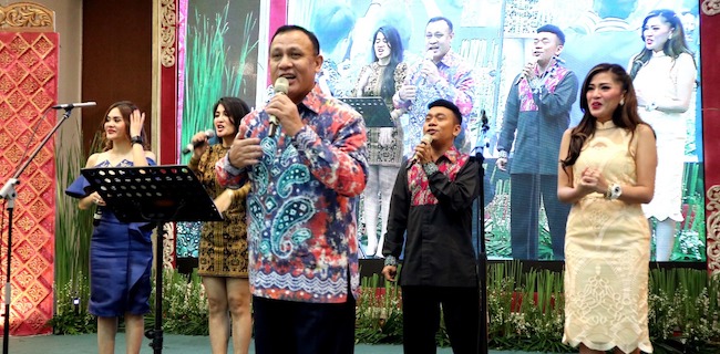 Gantikan Didi Kempot, Ketua KPK Firli Bahuri Nyanyikan Lagu Sewu Kuto