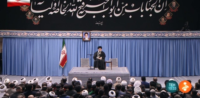 Dari Qom, Khamenei Tegaskan Serangan 22 Rudal Iran Untuk Tampar Wajah AS