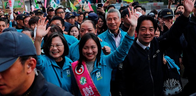 Jelang Pemilu, Presiden Taiwan: Tunjukkan Pada Hong Kong Nilai Demokrasi