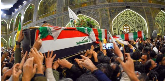 Jenazah Jenderal Qassem Soleimani Tiba di Teheran Untuk Mendapat Penghormatan Terakhir