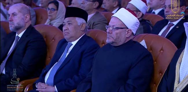 Din Syamsuddin Jelaskan Pancasila, Islam Dan Indonesia Di Al Azhar Kairo