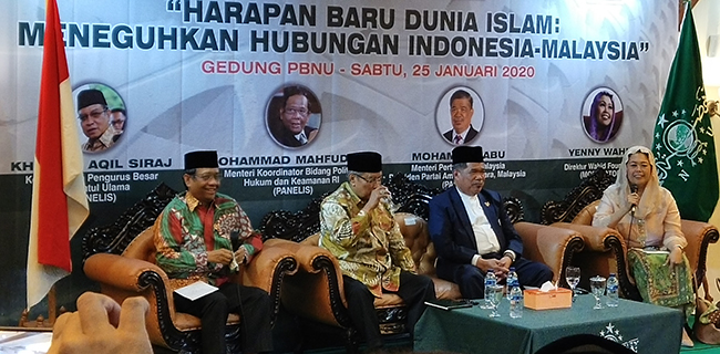 Usai Bertemu Prabowo Subianto, Menhan Malaysia Hadiri Diskusi Di PBNU