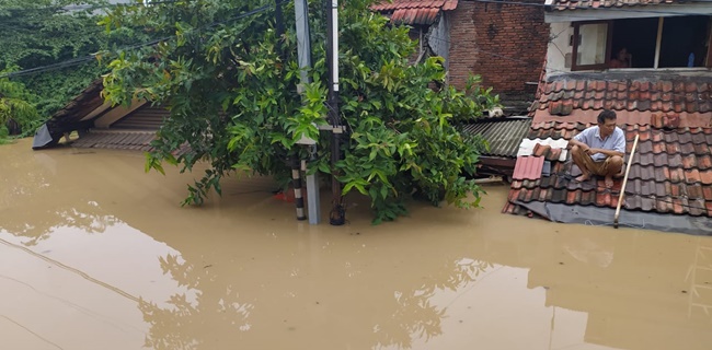 Lima Orang Dinyatakan Tewas Dalam Banjir Bekasi