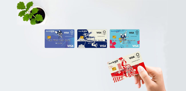 Kartu Debit BTN Visa Bertemakan Olympic Tokyo 2020 Resmi Dirilis