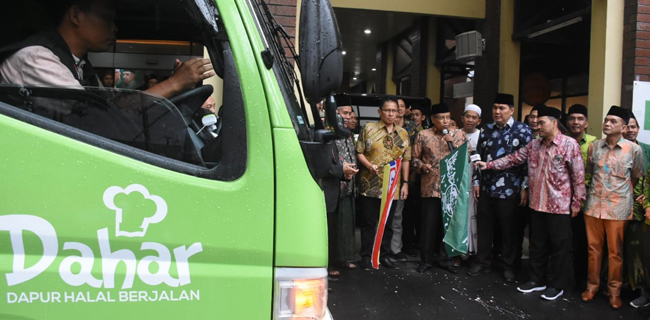 Diberangkatkan Dari Jakarta, Mobil Dahar Akan Melayani Pengungsi Gempa Sulteng