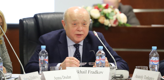 Mantan PM Mikhail Fradkov Buka Seminar 70 Tahun Indonesia-Rusia