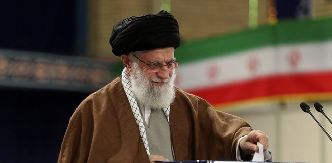 Pemilu Iran, Khamenei: Siapa Pun Yang Peduli Iran, Maka Peduli Untuk Berikan Suara