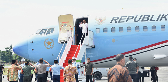 Usai Hadiri HPN 2020, Presiden Jokowi Bertolak Ke Australia