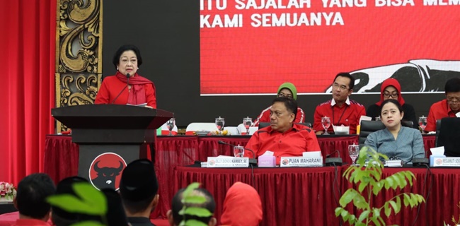 Megawati Pastikan Visi Misi Cakada PDIP Seluruhnya Dibuat Partai