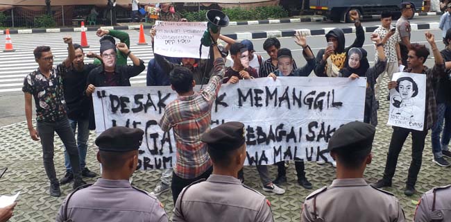 Forum Mahasiswa Maluku Utara Minta KPK Periksa Megawati Dalami OTT Wahyu Setiawan