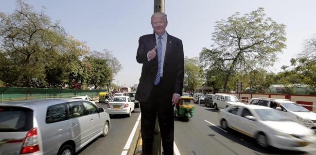Sambut Trump India berbenah Habis-habisan, Rakyat Kesal Modi Terlalu Berlebihan