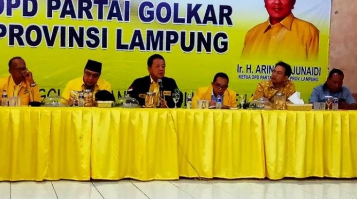 Gubernur Lampung Tantang Kemunculan Kandidat Ketua Dalam Musda Golkar