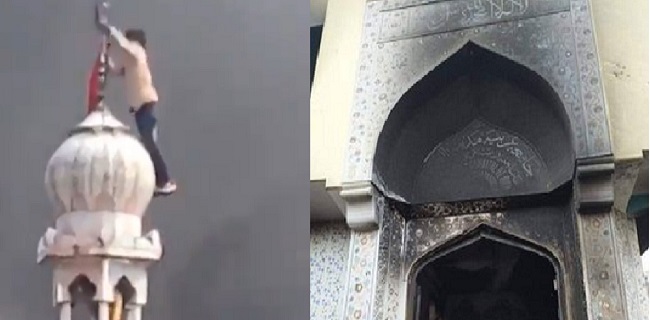 Jadi Target Amuk Massa, Masjid Di India Dibakar