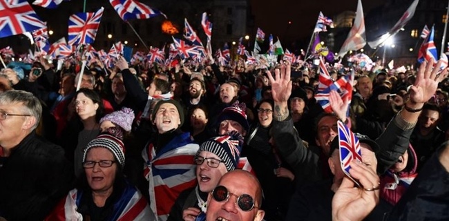 Hengkang Dari Uni Eropa,  Inggris Bersorak: Mereka Pikir Ini Tidak Akan Terjadi