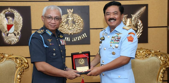 Panglima TNI Terima Kunjungan Kehormatan Panglima Angkatan Tentera Malaysia
